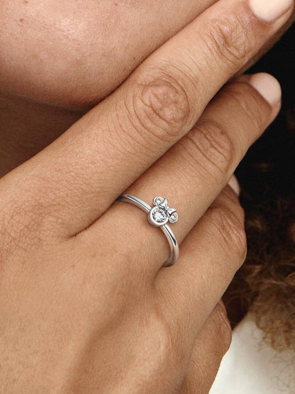 Anillo Cabeza Brillante Minnie Mouse de Disney